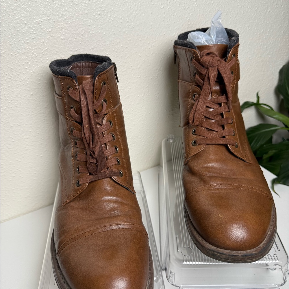 Others Follow Tan Leather Men's Boots - Picture 3 of 7